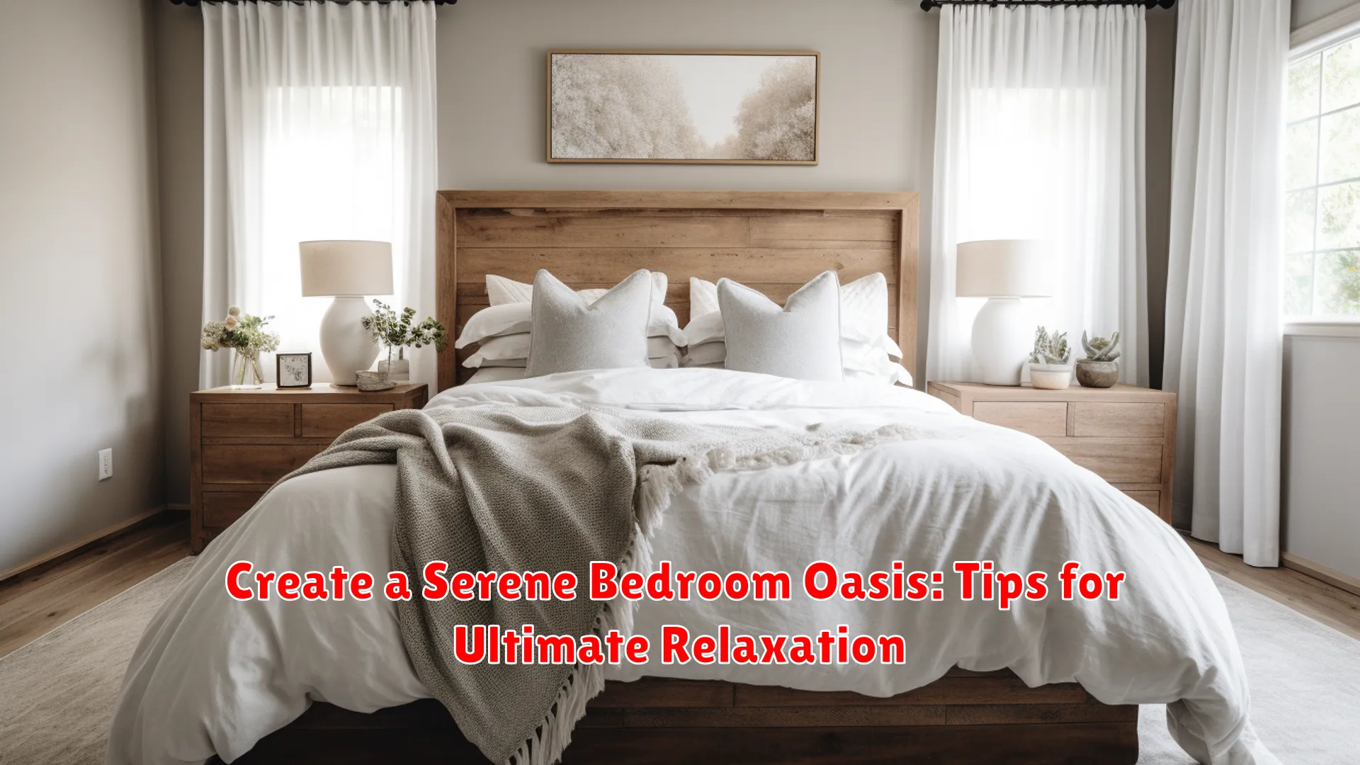 Create a Serene Bedroom Oasis: Tips for Ultimate Relaxation