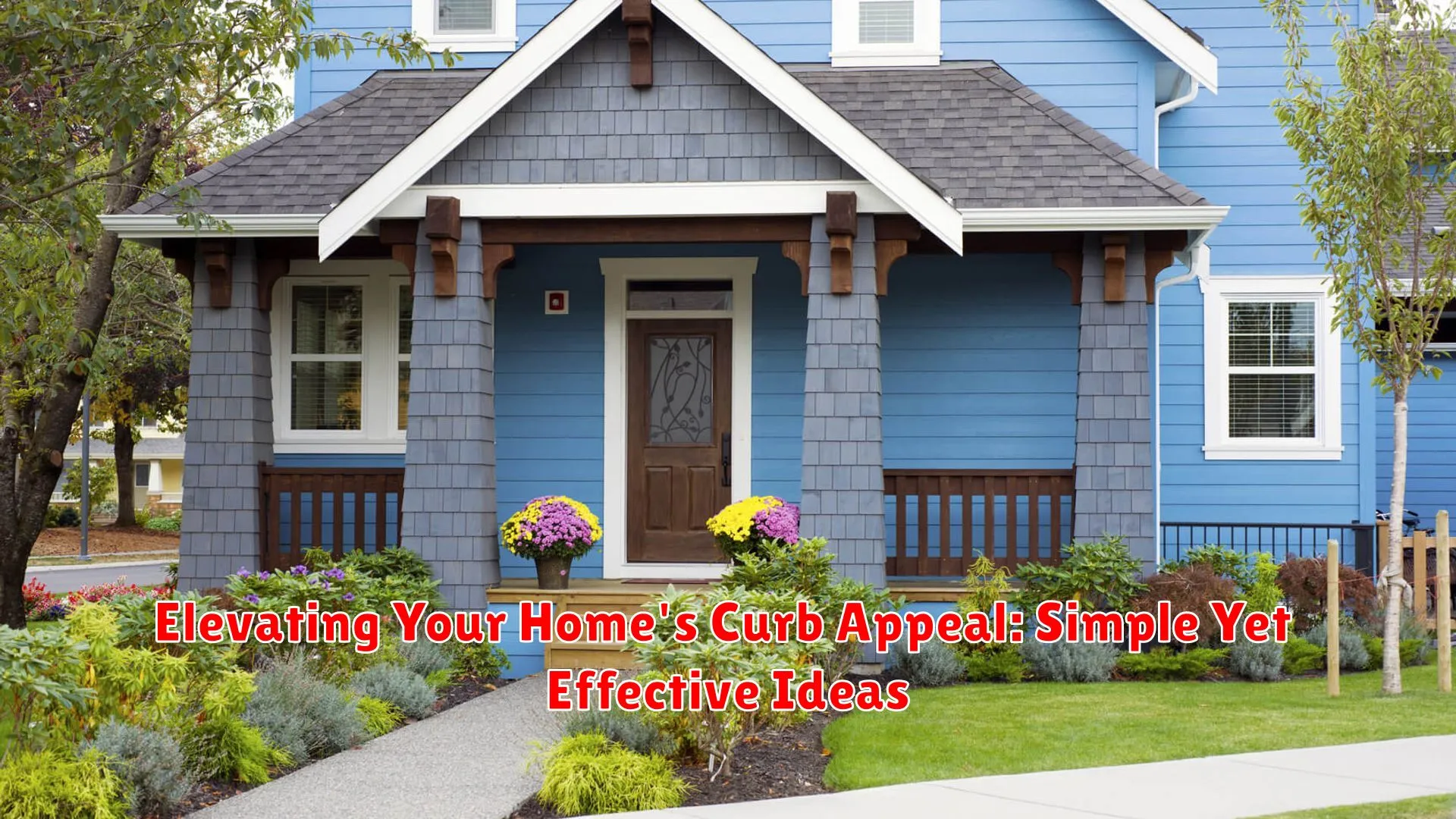 Elevating Your Home's Curb Appeal: Simple Yet Effective Ideas