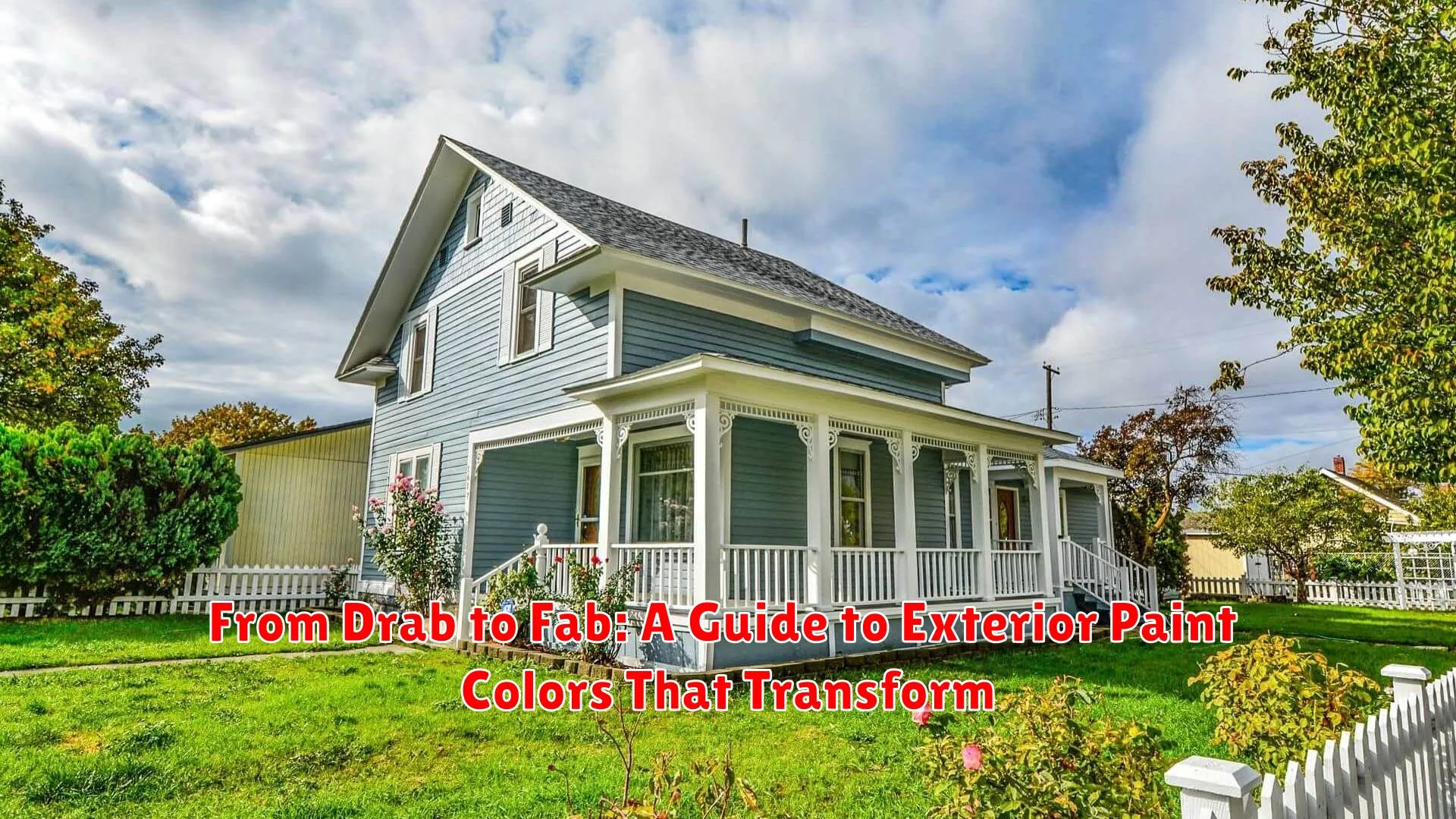 From Drab to Fab: A Guide to Exterior Paint Colors That Transform