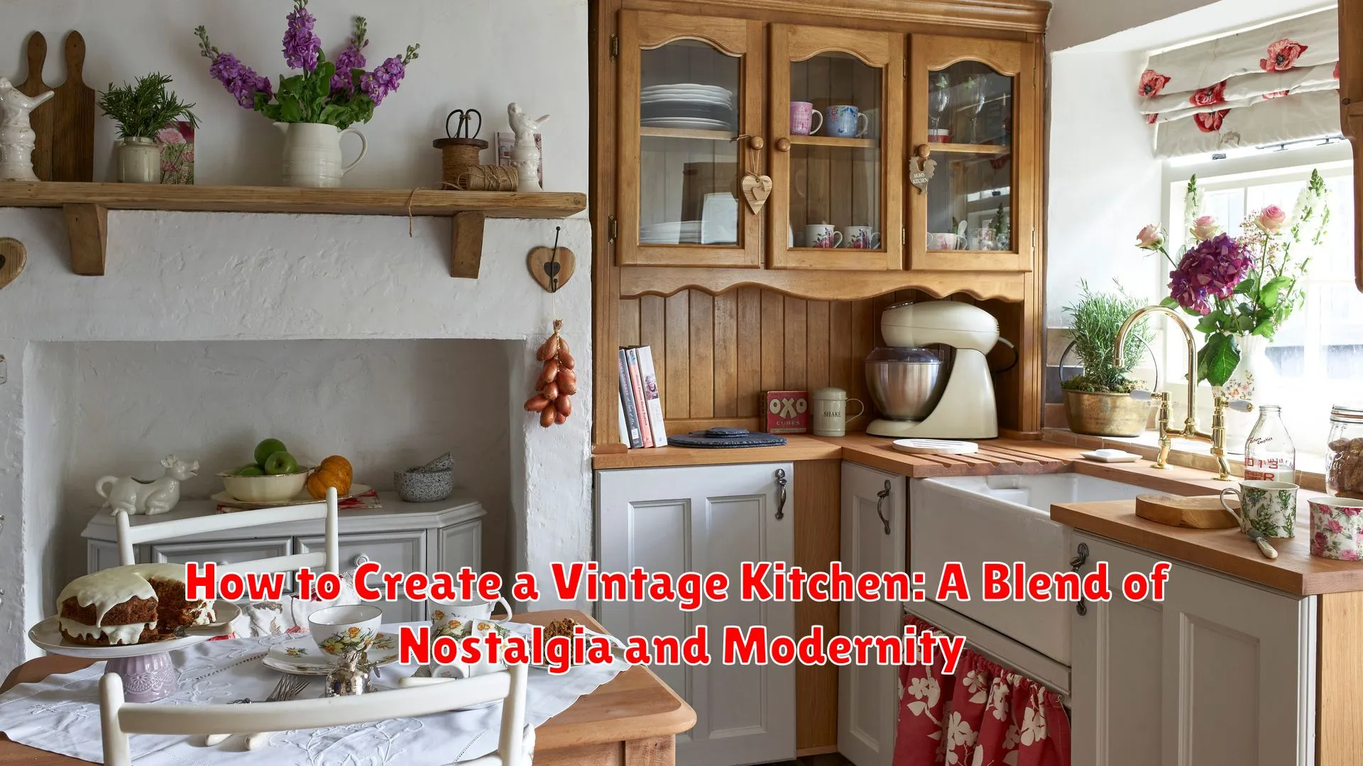 How to Create a Vintage Kitchen: A Blend of Nostalgia and Modernity