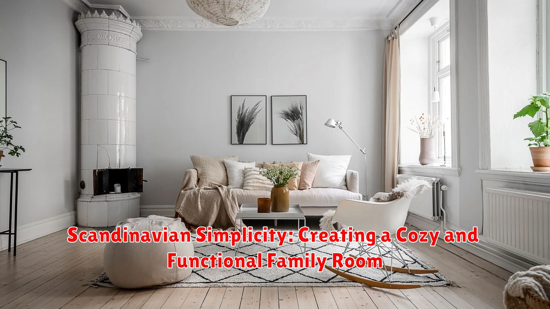 Scandinavian Simplicity: Creating a Cozy and Functional Family Room