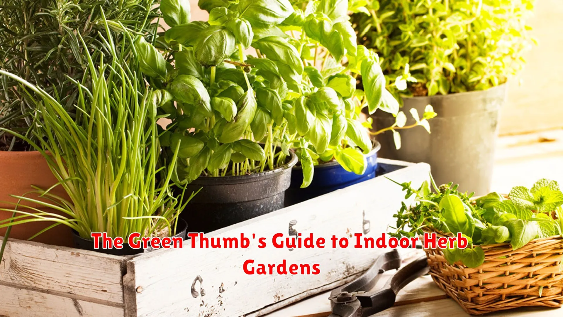 The Green Thumb's Guide to Indoor Herb Gardens