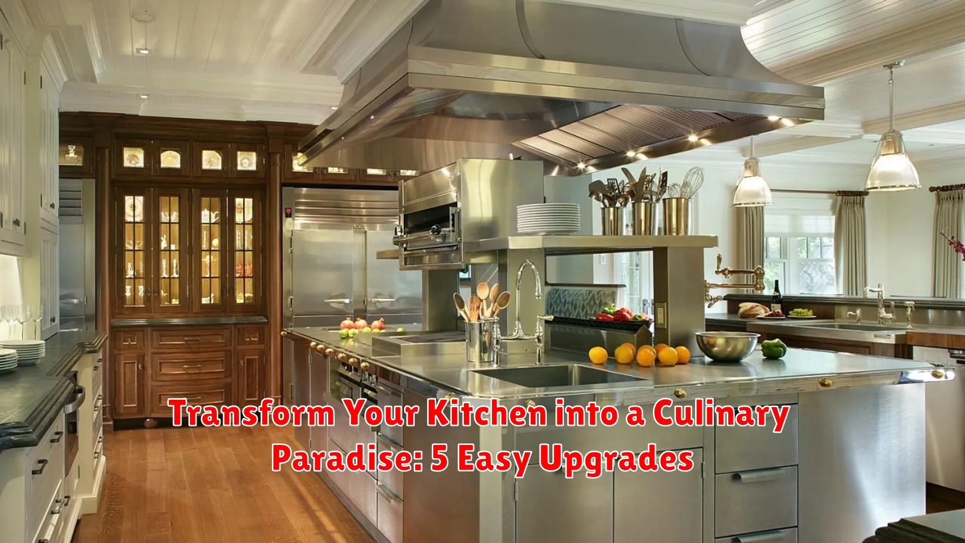 Transform Your Kitchen into a Culinary Paradise: 5 Easy Upgrades
